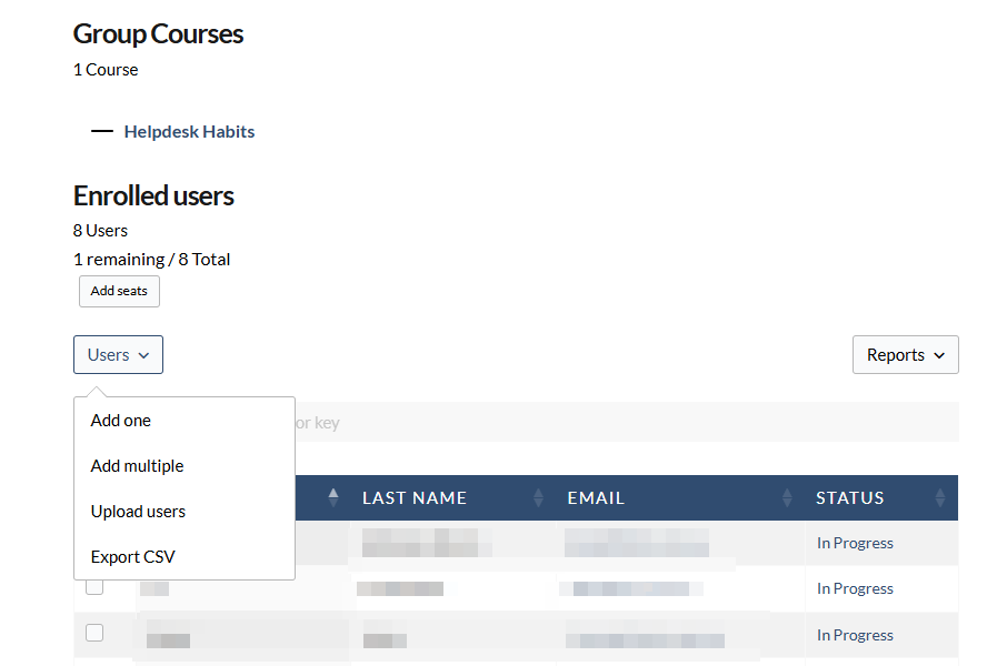 How to assign licenses to team members in Helpdesk Habits